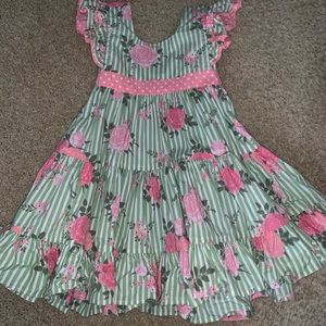 Eleanor rose floral dress